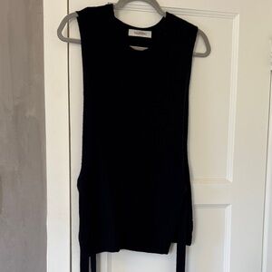 Valentino Black Vest Women's Top